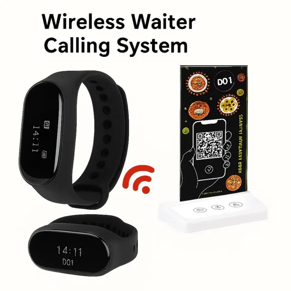 Restaurant Wireless Waiter Calling Menu Holder Button -TD001 BestServe POS