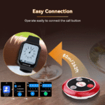 Smart Watch Touch Screen Bi-directional Calling Pager Receiver -TD113