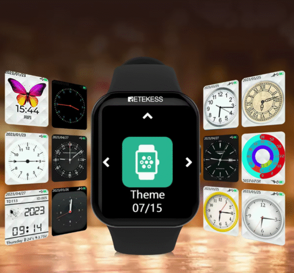 Smart Watch Touch Screen Bi-directional Calling Pager Receiver -TD113-7_1