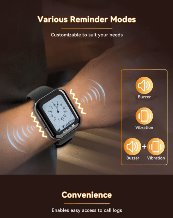 Smart Watch Touch Screen Bi-directional Calling Pager Receiver -TD113-9_1